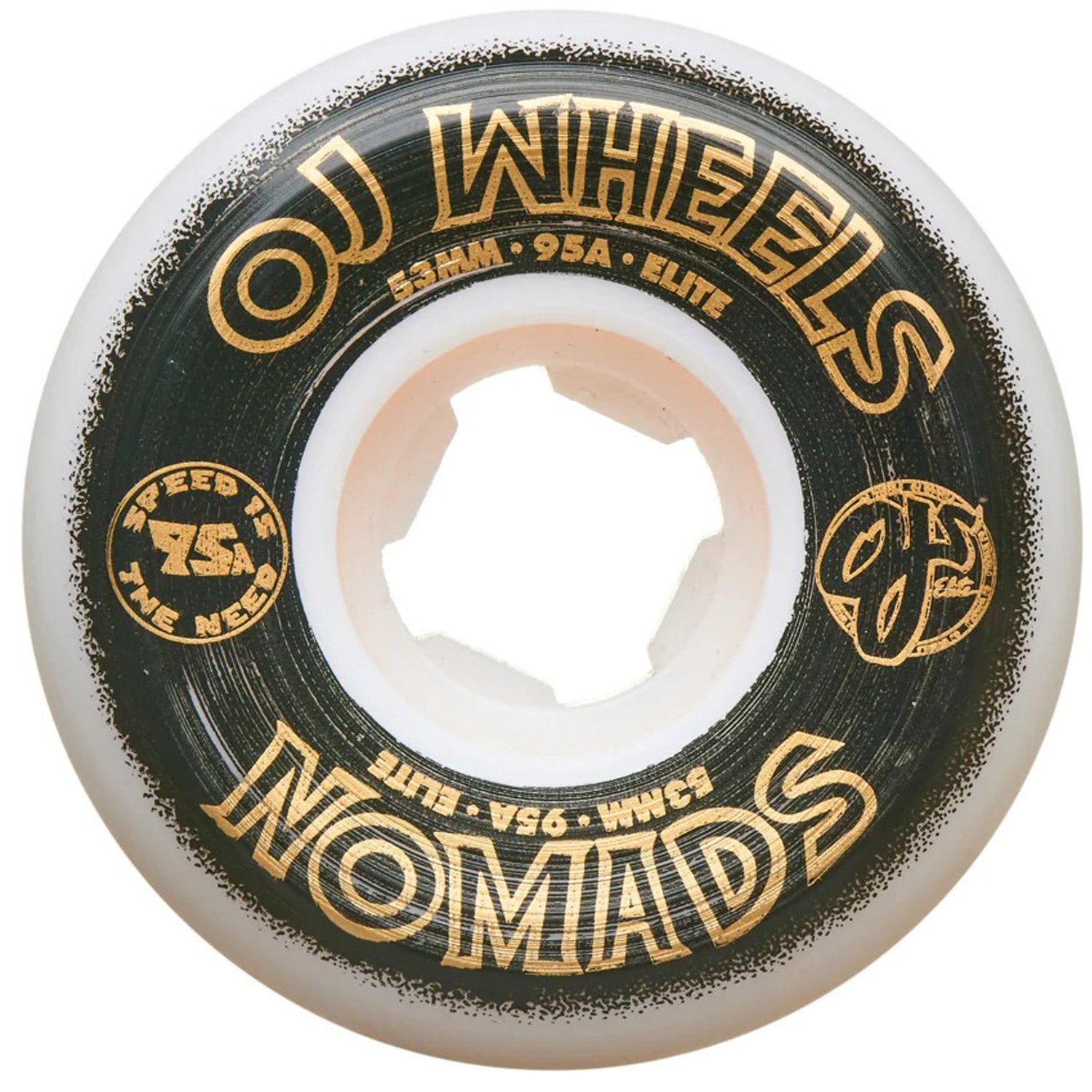 53mm Elite Nomads 95a Skateboard Wheels