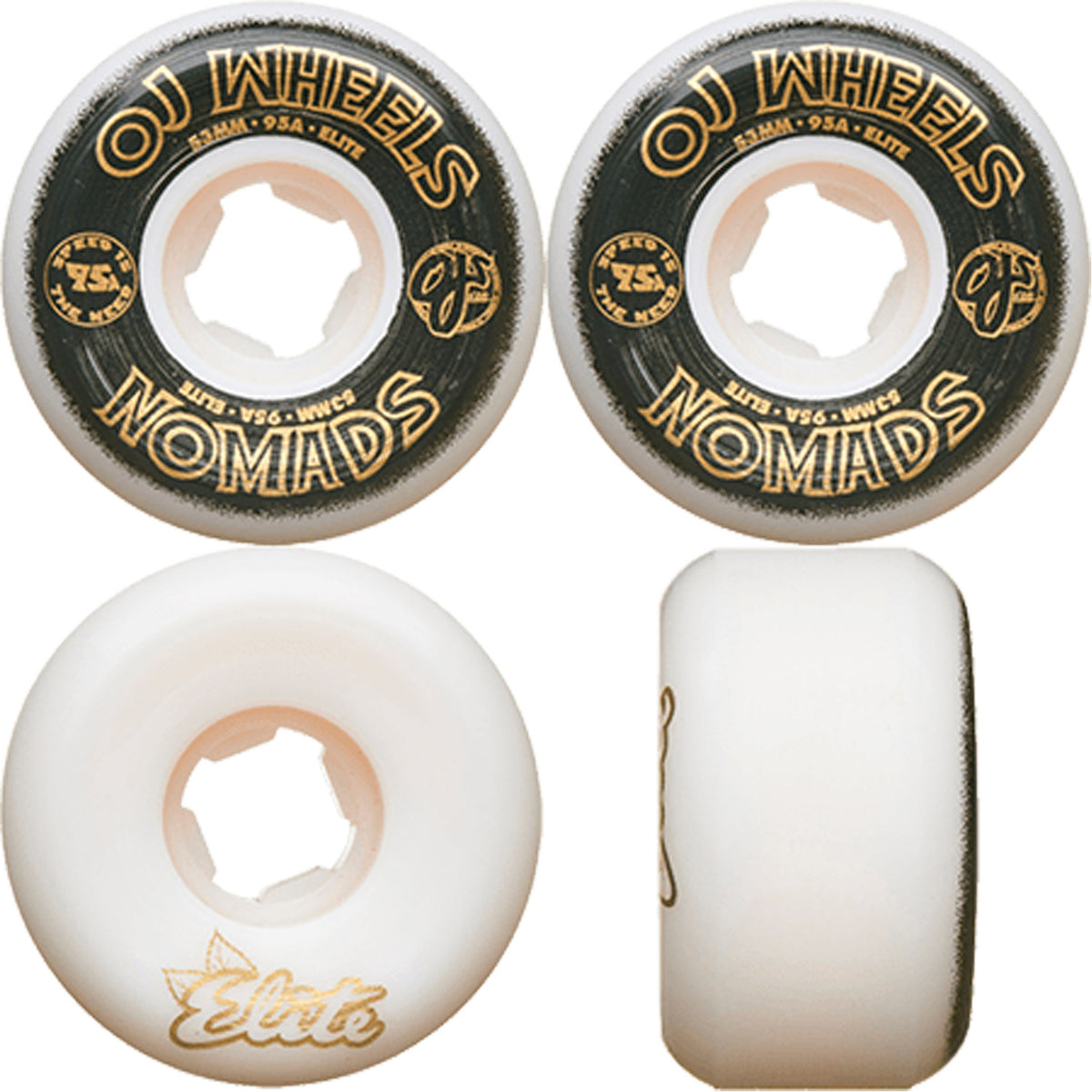 Elite Nomads 95A Skateboard Wheels
