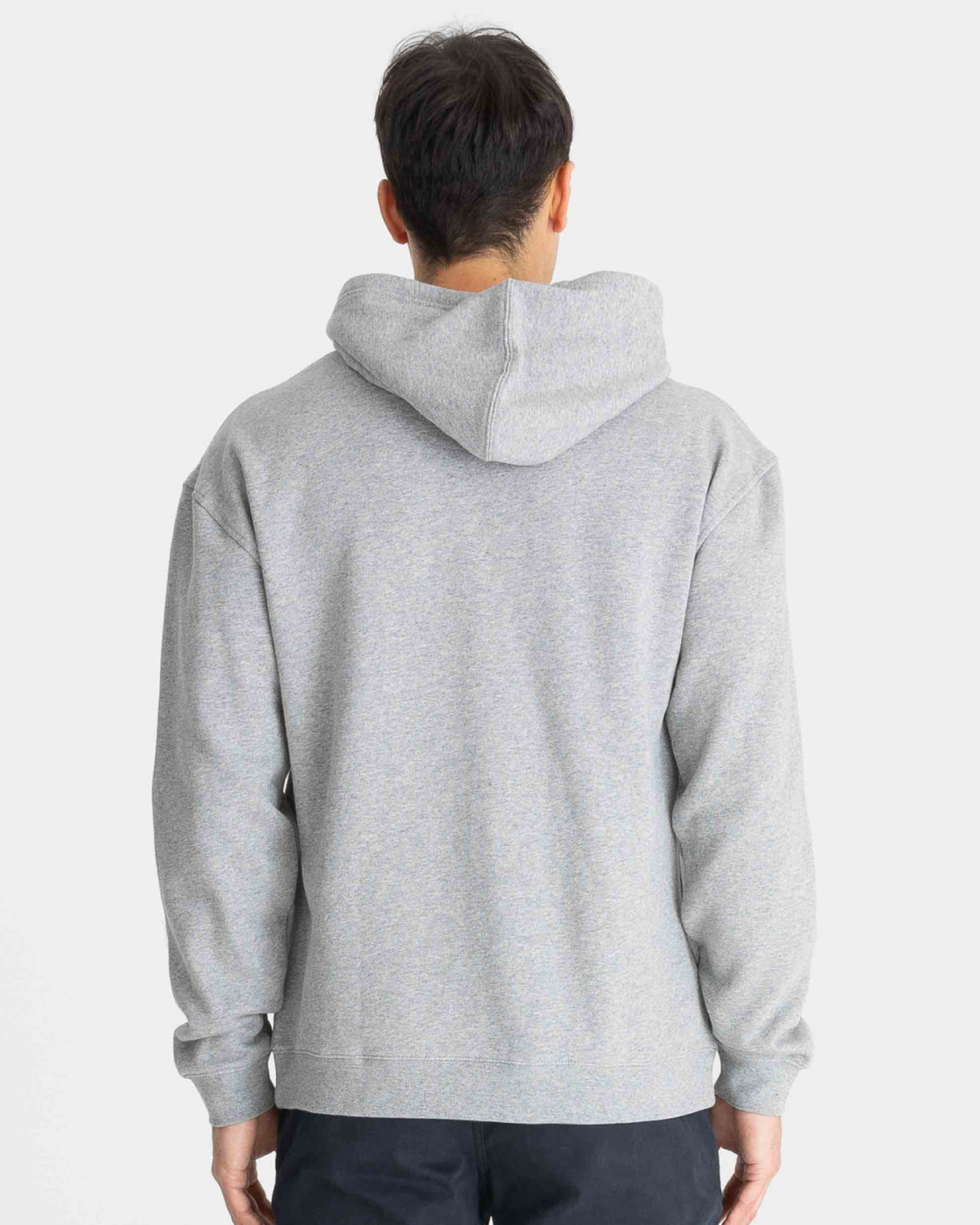 Hurley One And Only Solid Pullover Hoodie Dark Grey Heather