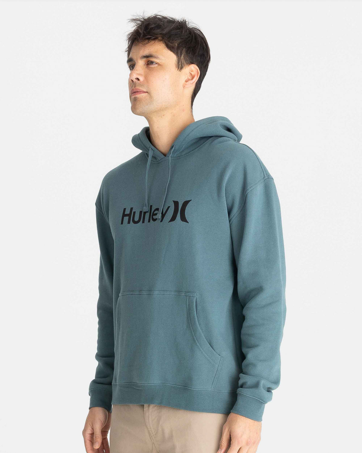 One And Only Solid Pullover Hurley Mens Hoodie