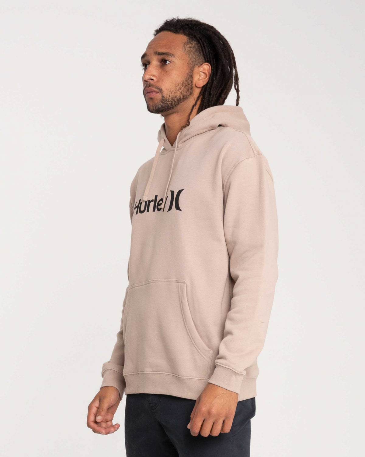 One And Only Solid Pullover Hurley Mens Hoodie