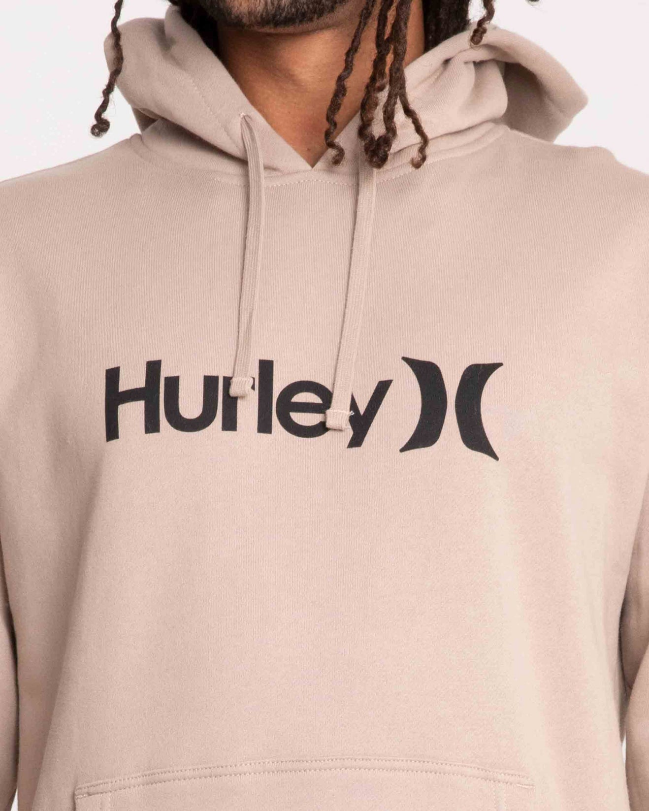 One And Only Solid Pullover Hurley Mens Hoodie