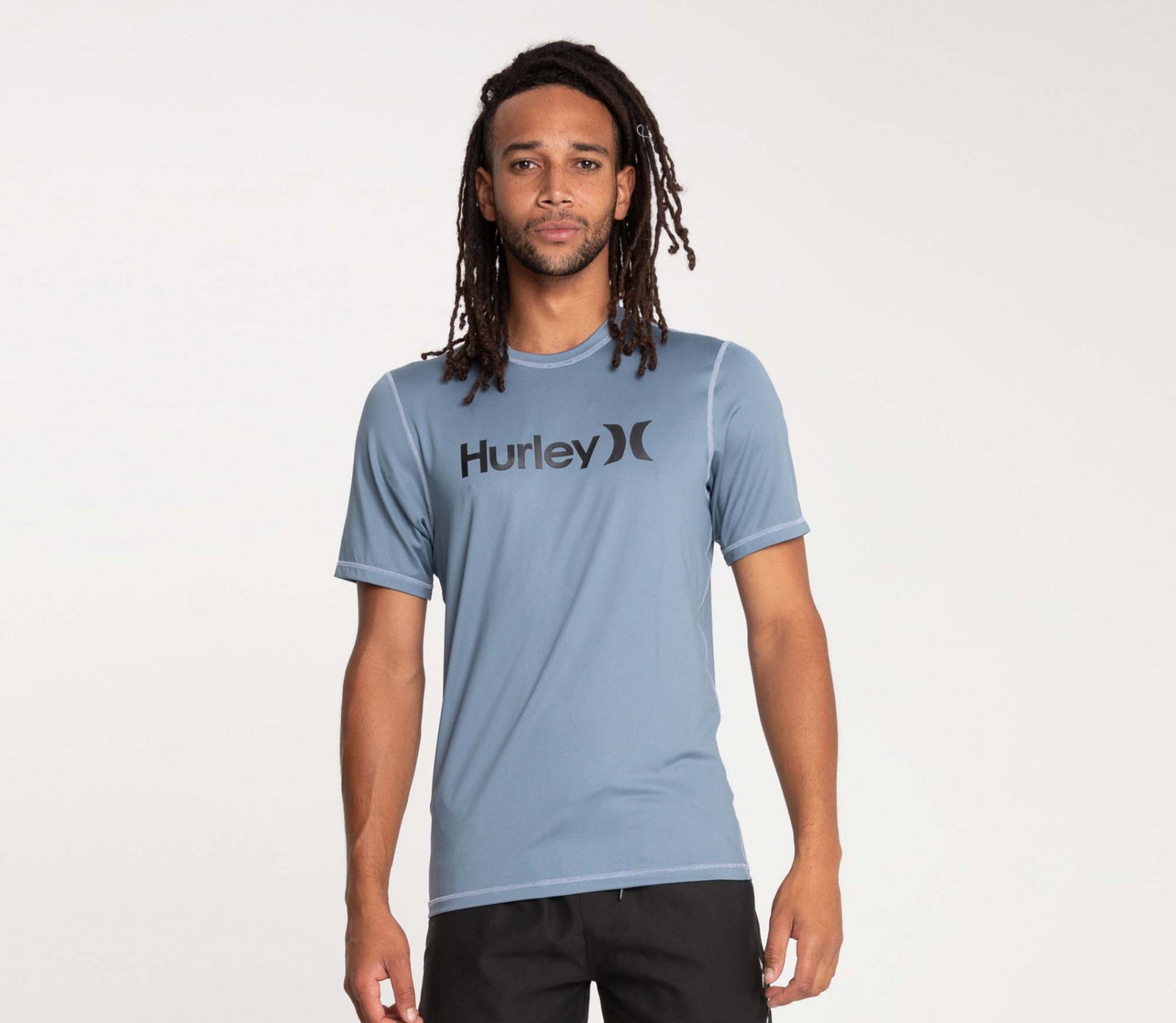 One And Only Surf Shirt Hurley Mens Short Sleeve Rash Vest