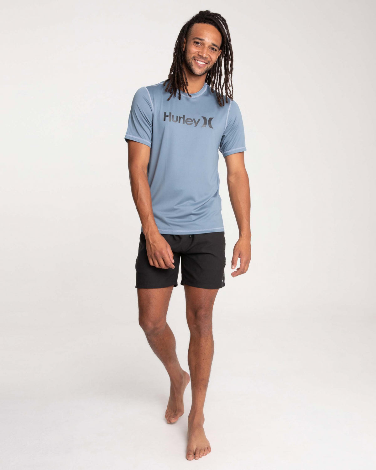 One And Only Surf Shirt Hurley Mens Short Sleeve Rash Vest