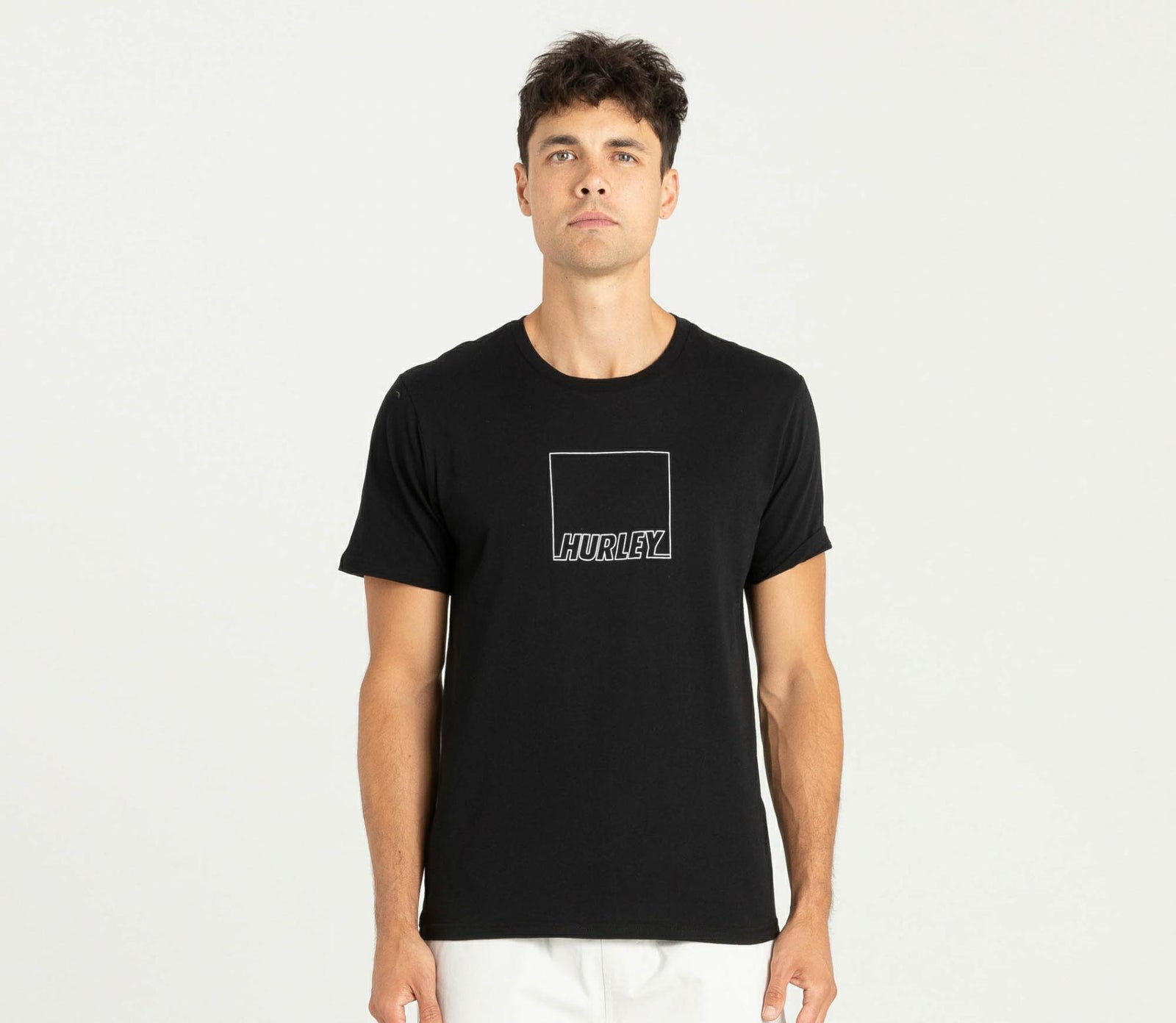 Everyday Washed Fastlane Box Hurley Mens T Shirt