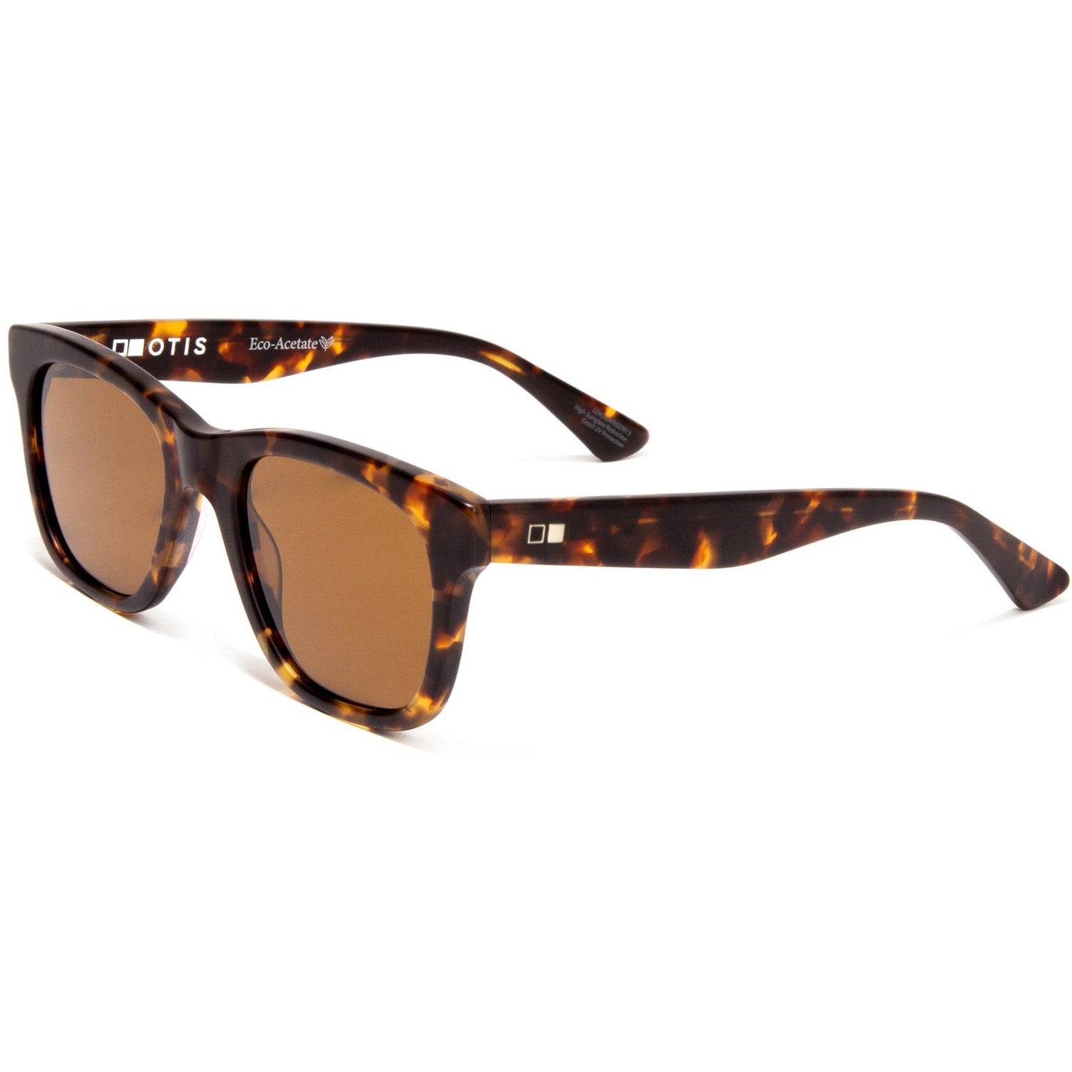 Otis Lost & Found Sunglasses Matte Havana / Brown lens