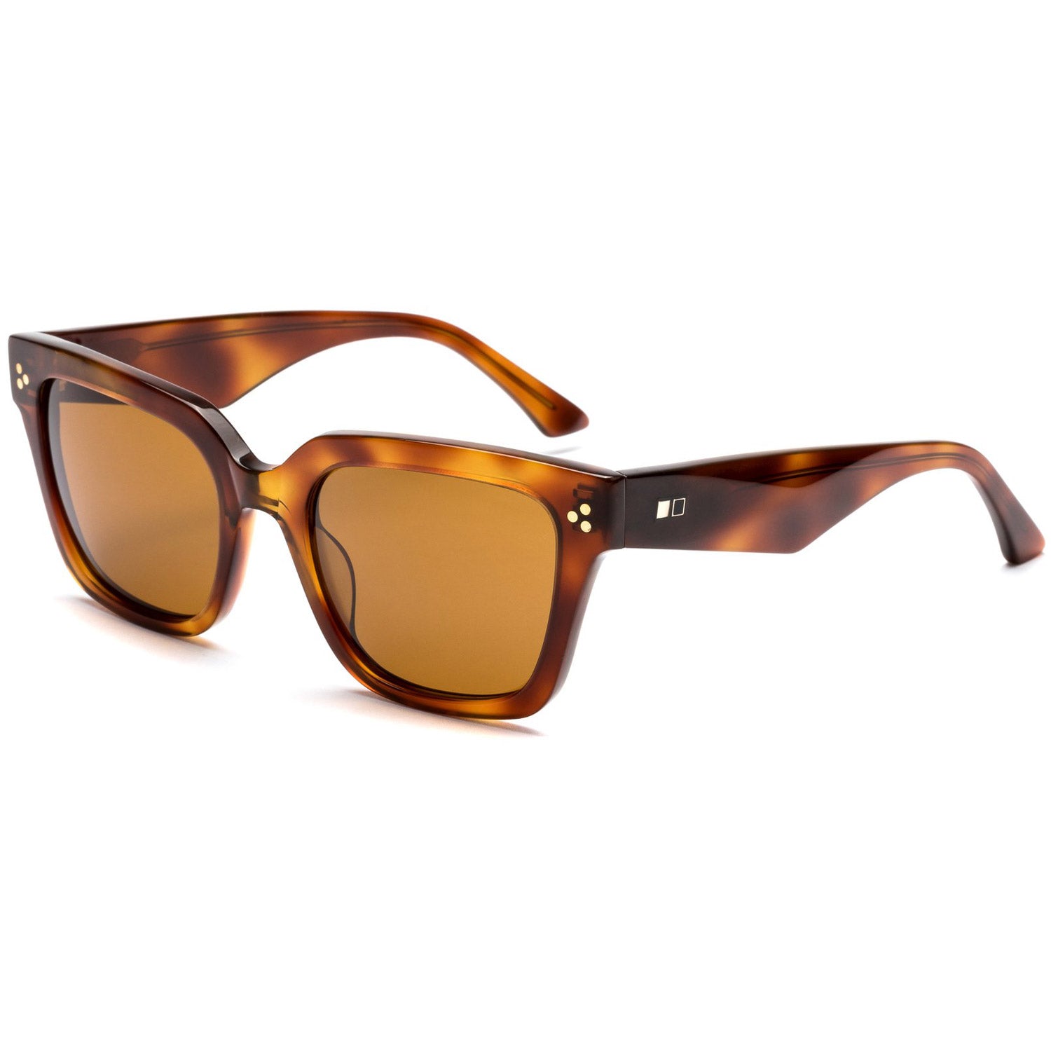 Otis Oska Sunglasses Trans Tortoise Haze / Brown Lens