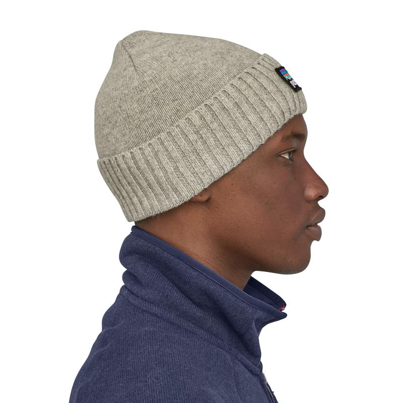 Patagonia Brodeo Beanie - Line Logo Ridge: Classic Navy Drifter grey