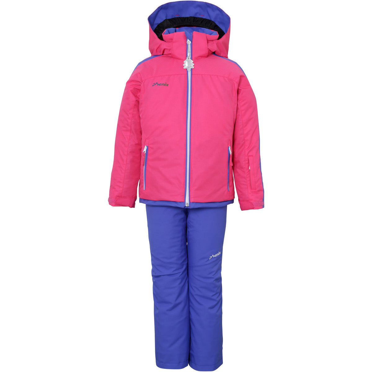 Pisces Kids Two Piece Ski Suit 2021 Pink