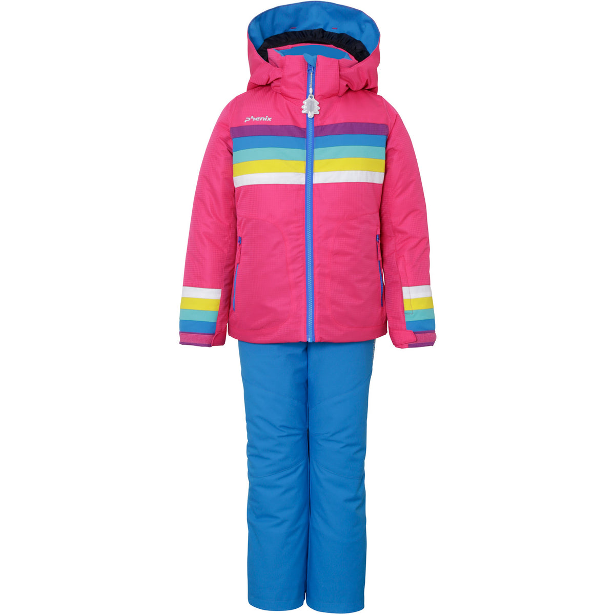 Phenix Rainbow Kids Two Piece Suit 2021 Pink