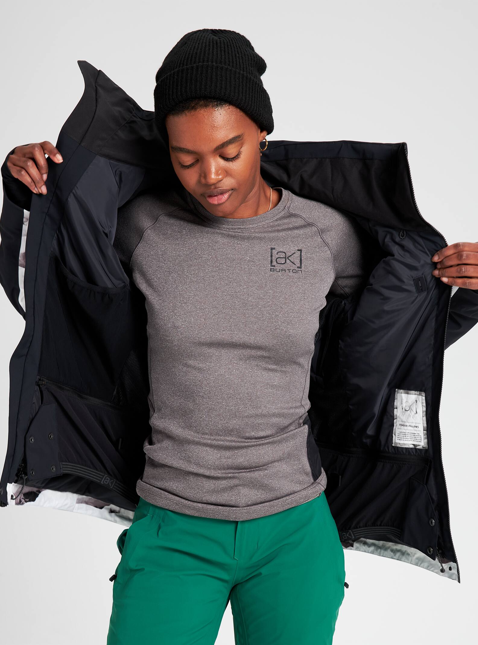 Burton [ak] GORE-TEX 2L Embark Jacket 2022 True black / powder pillows