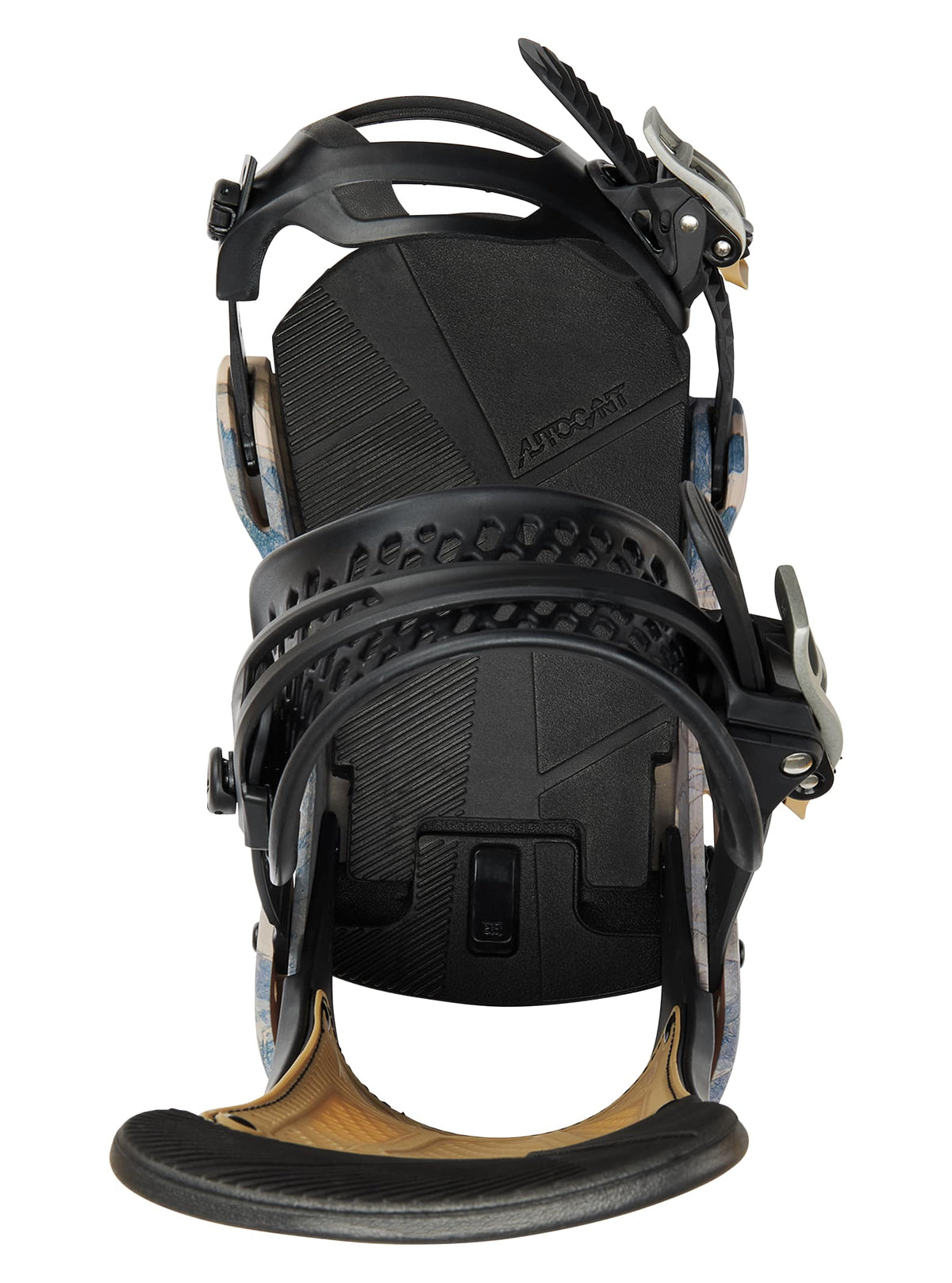 Burton Malavita Re:Flex Snowboard Binding 2022 Dark gray / print