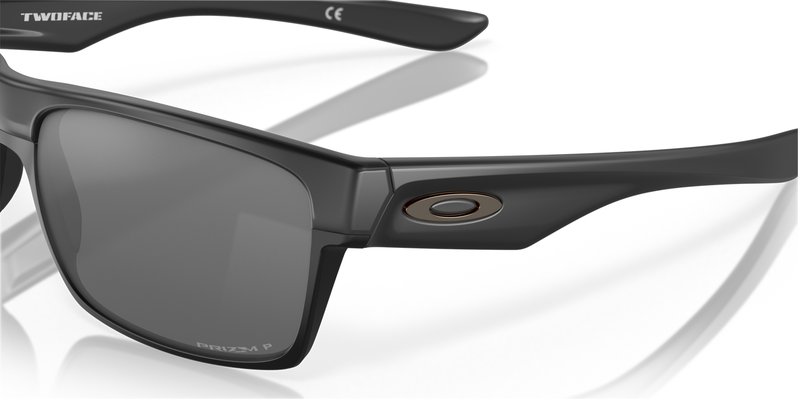 Oakley TwoFace™ Matte black w/ prizm black polarized lens