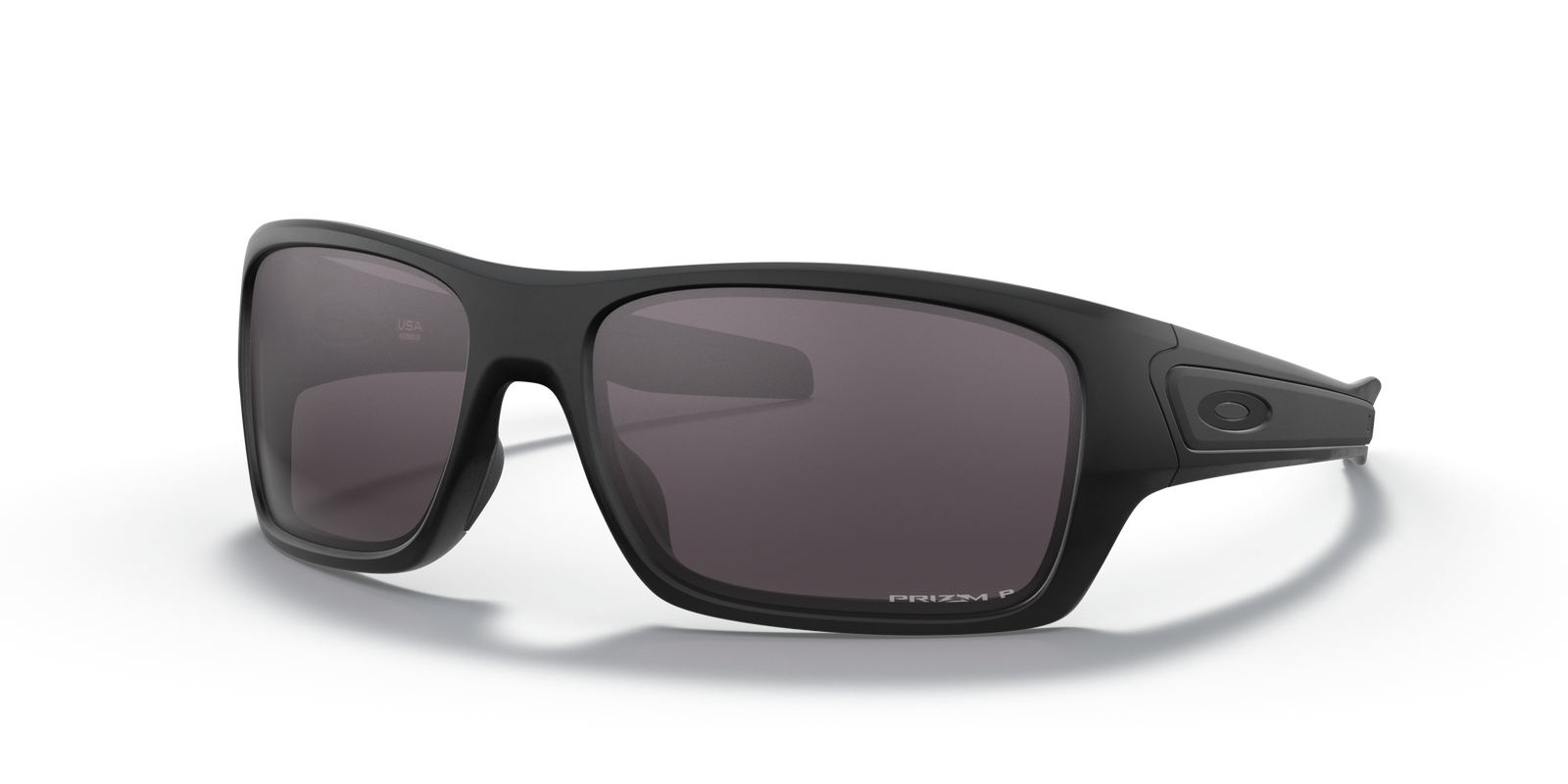 Oakley Turbine Matte black w/ prizm grey polarized lens