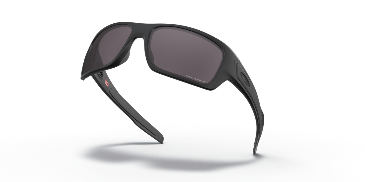 Oakley Turbine Matte black w/ prizm grey polarized lens