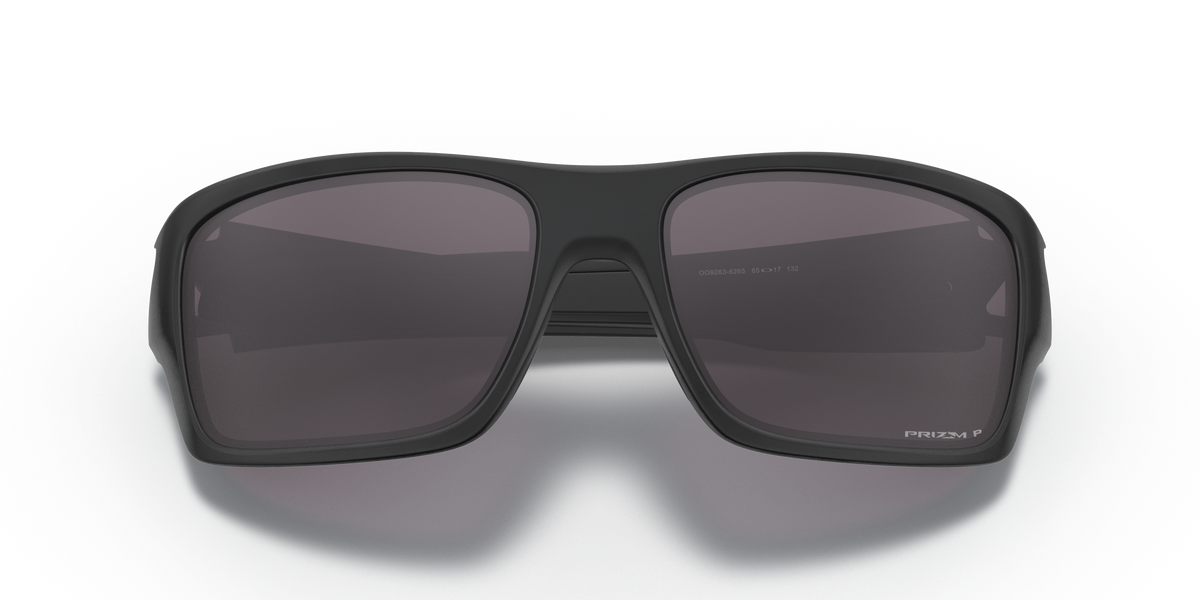 Oakley Turbine Matte black w/ prizm grey polarized lens