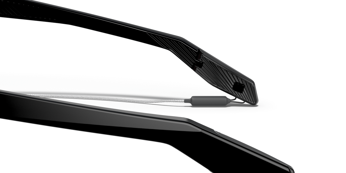 Oakley Clifden Polished black w/ prizm snow sapphire lens