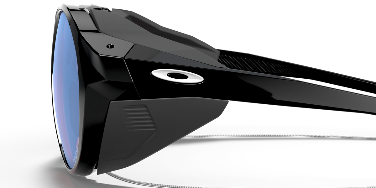 Oakley Clifden Polished black w/ prizm snow sapphire lens