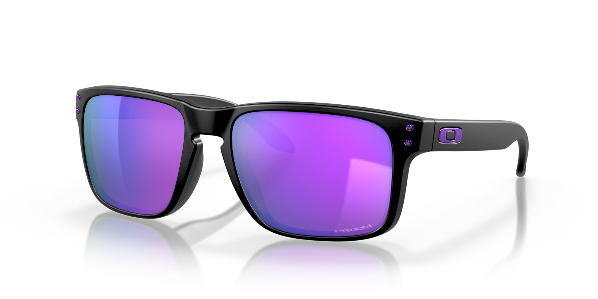 Oakley Holbrook Sunglasses Matte Black Prizm Grey lens