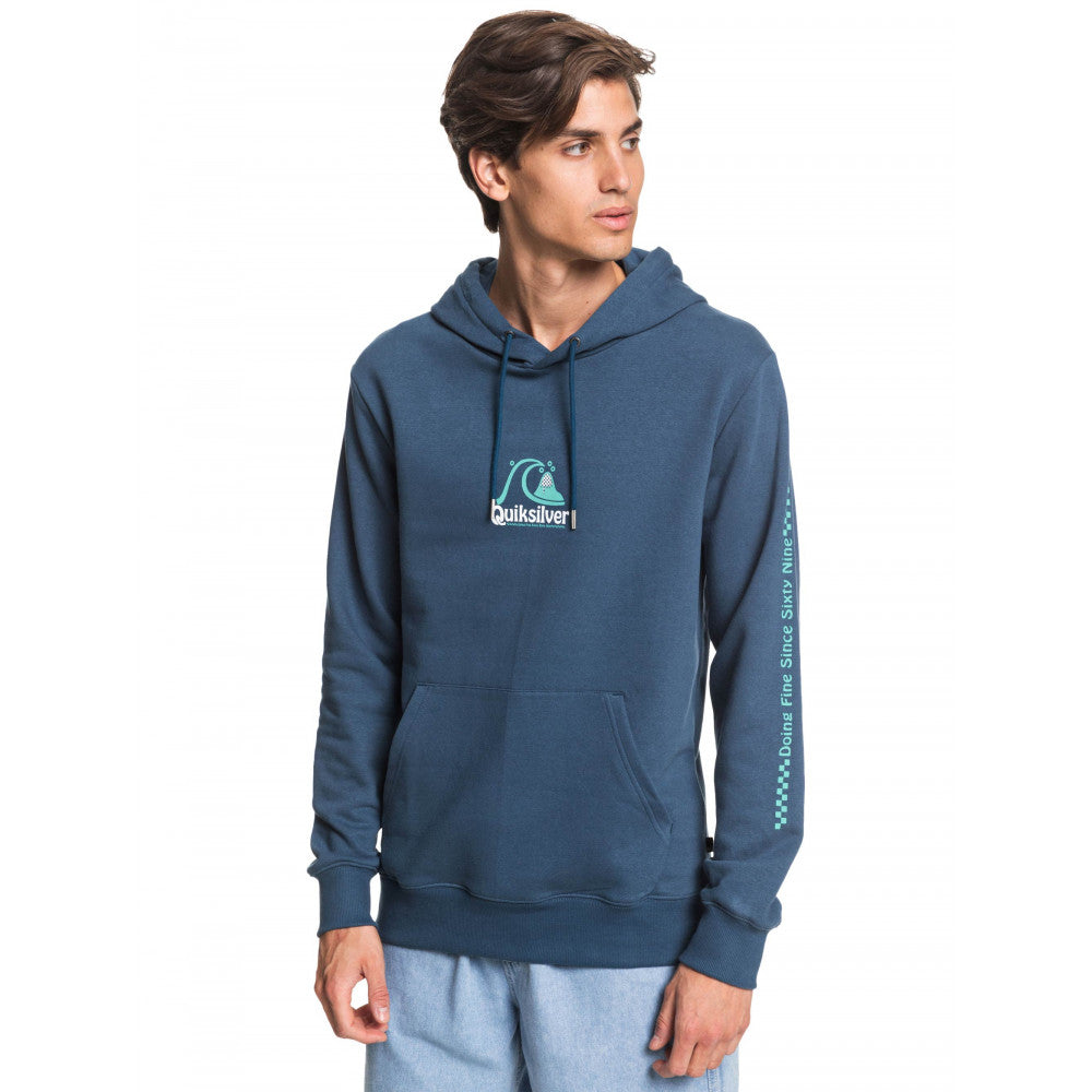 Quiksilver Empty Rooms Hoodie Majolica Blue