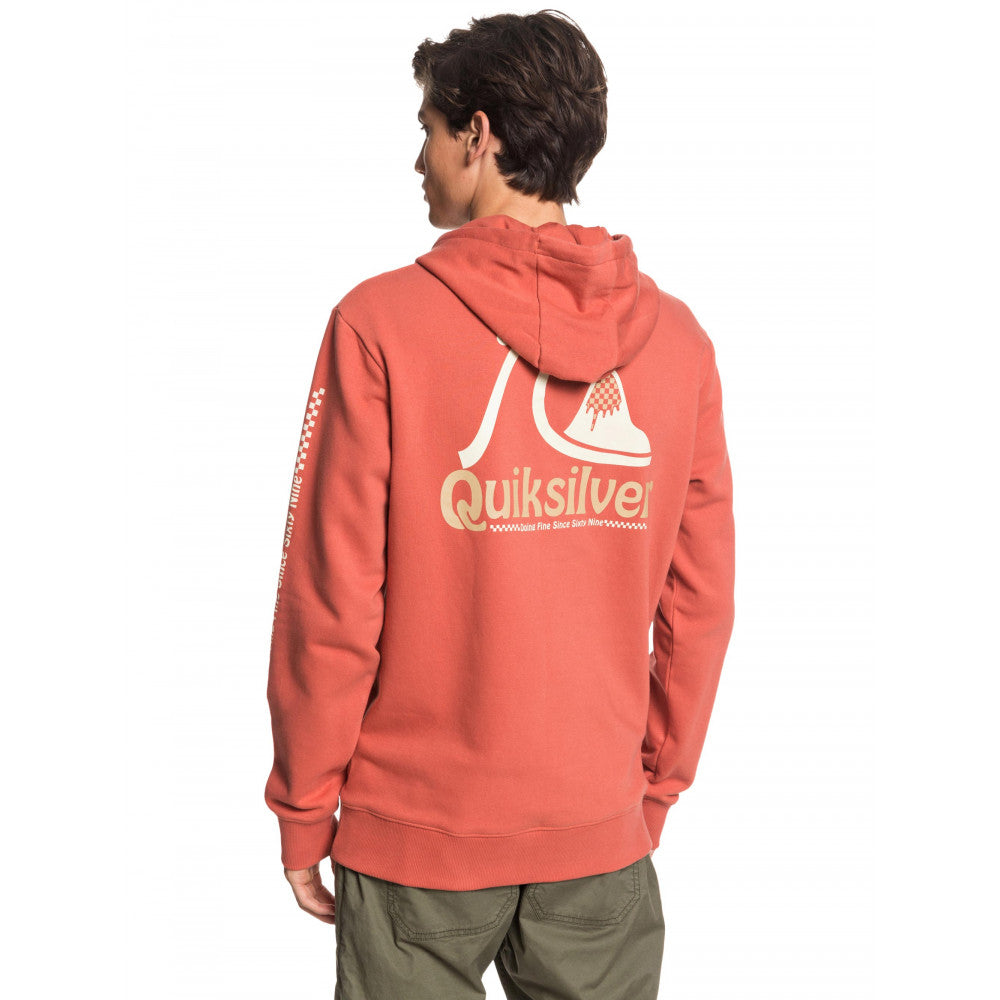 Quiksilver Empty Rooms Hoodie Redwood