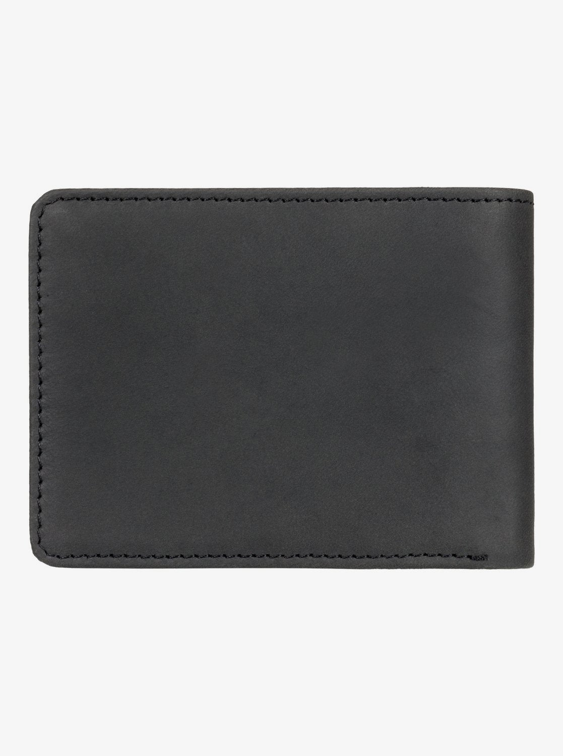Quiksilver Mac Tri-Fold Leather Wallet Black