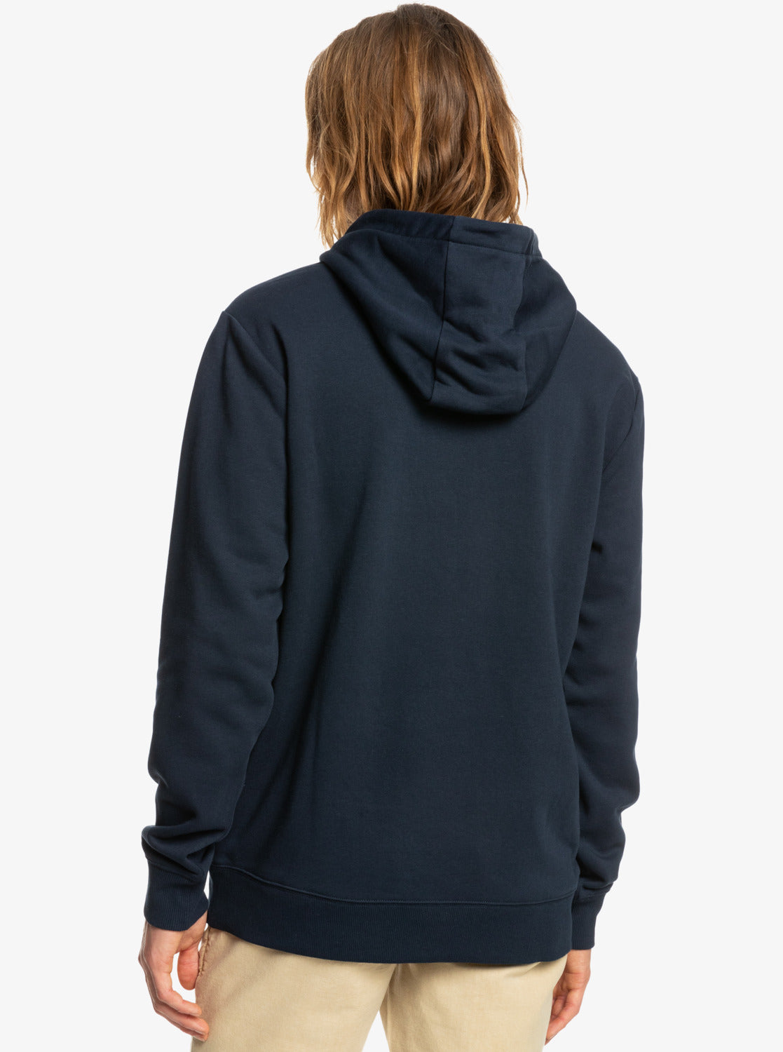 Quiksilver Mens Big Logo Fleece Navy Blazer