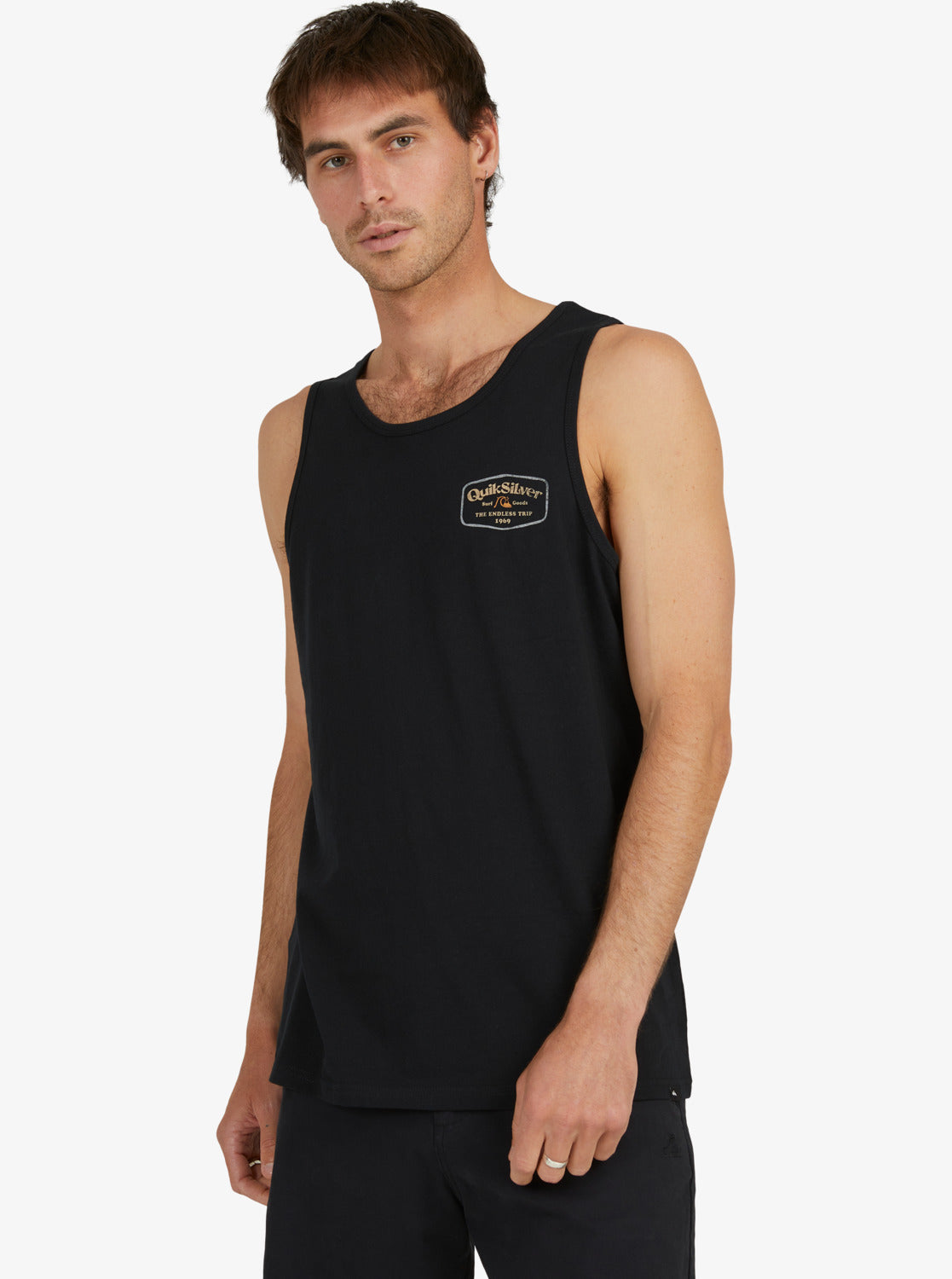 Quiksilver Mens Into Clouds Tank Black