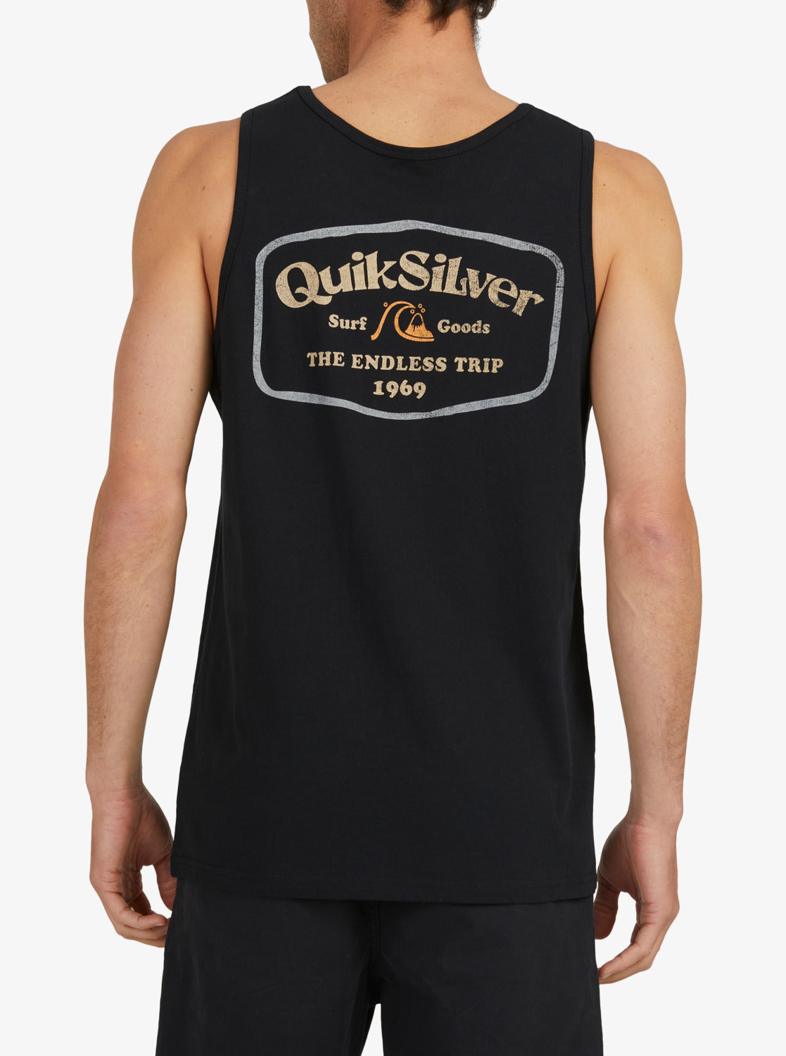 Quiksilver Mens Into Clouds Tank Black