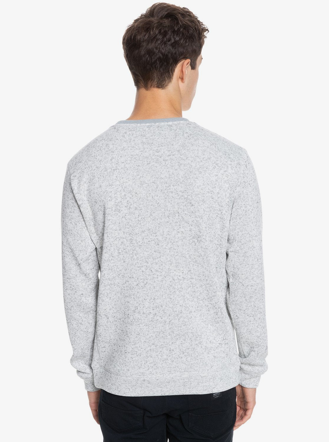 Quiksilver Mens Keller Sweatshirt Light grey heather