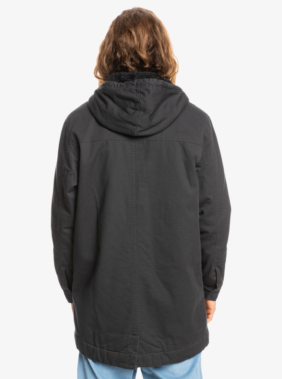 Quiksilver Mens Magesty Crush Hooded Jacket Tarmac
