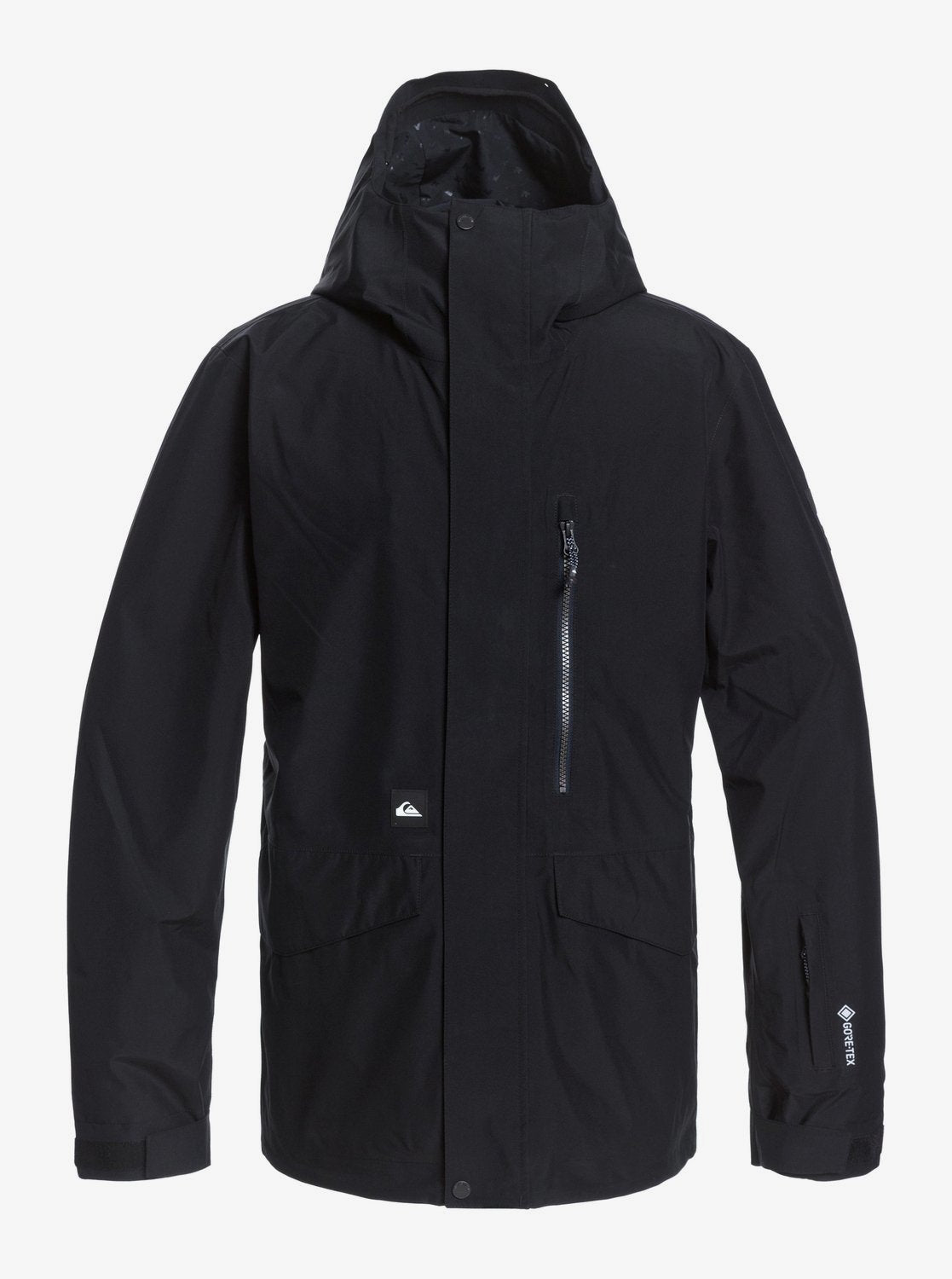 Quiksilver Mens Mission GORE-TEX 2L Shell Snow Jacket True black