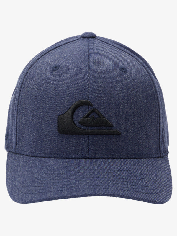 Quiksilver Mens Mountain & Wave Flexfit Cap Majolica Blue