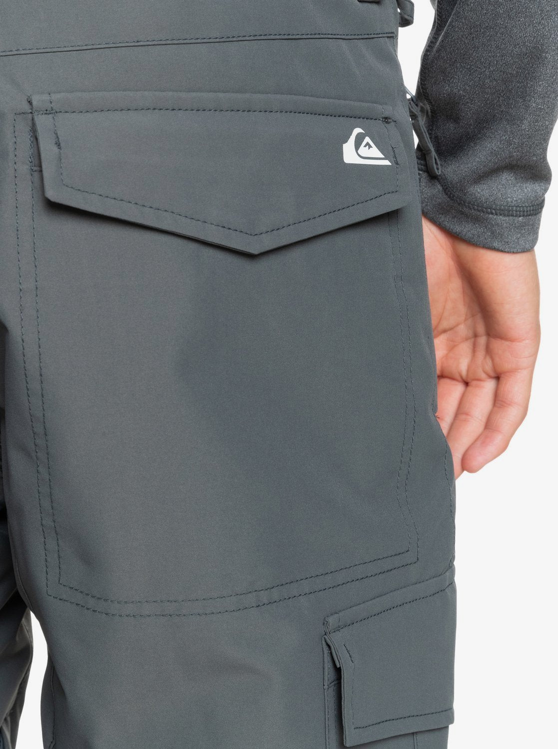 Quiksilver Mens Porter Snow Pants Iron gate