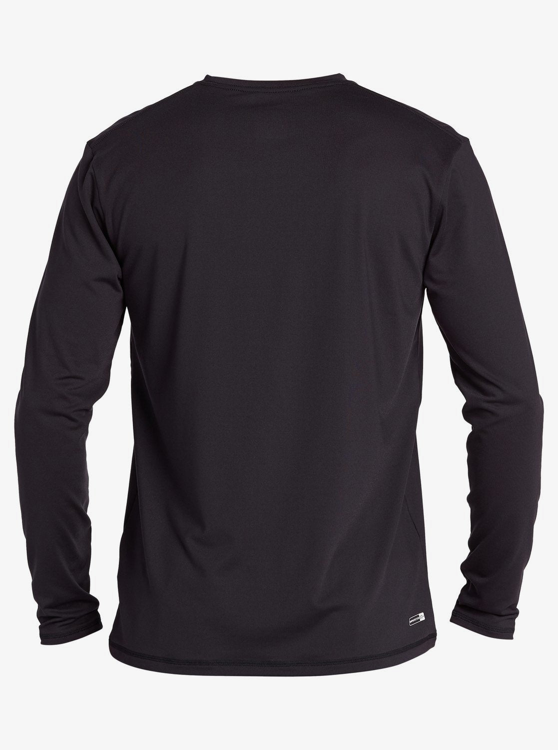 Quiksilver Mens Solid Streak Long Sleeve UPF 50 Surf T-Shirt Black