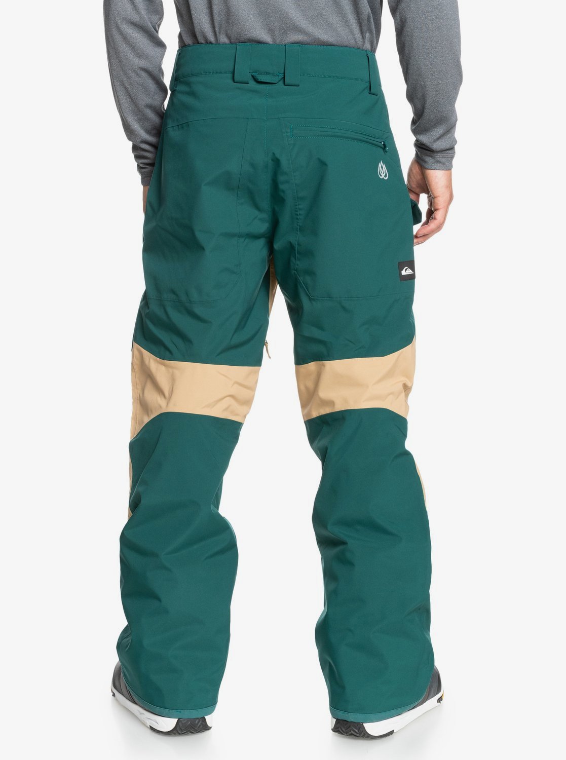 Quiksilver Mens Travis Rice Stretch Snow Pants June bug