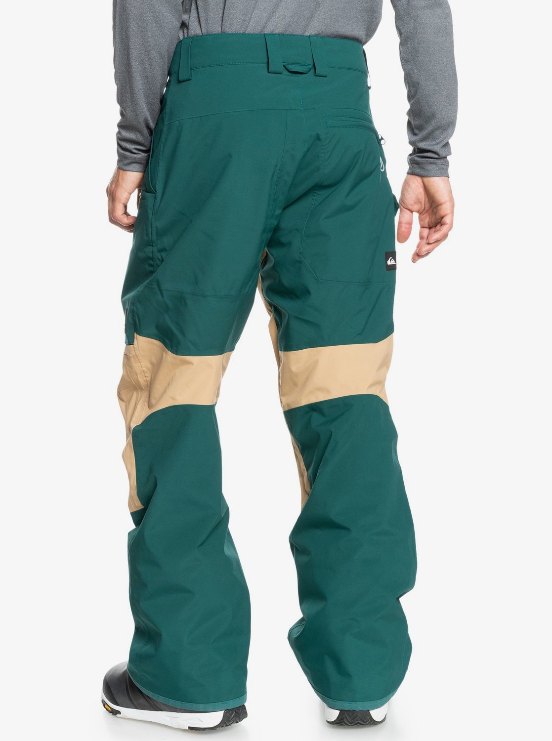 Quiksilver Mens Travis Rice Stretch Snow Pants June bug
