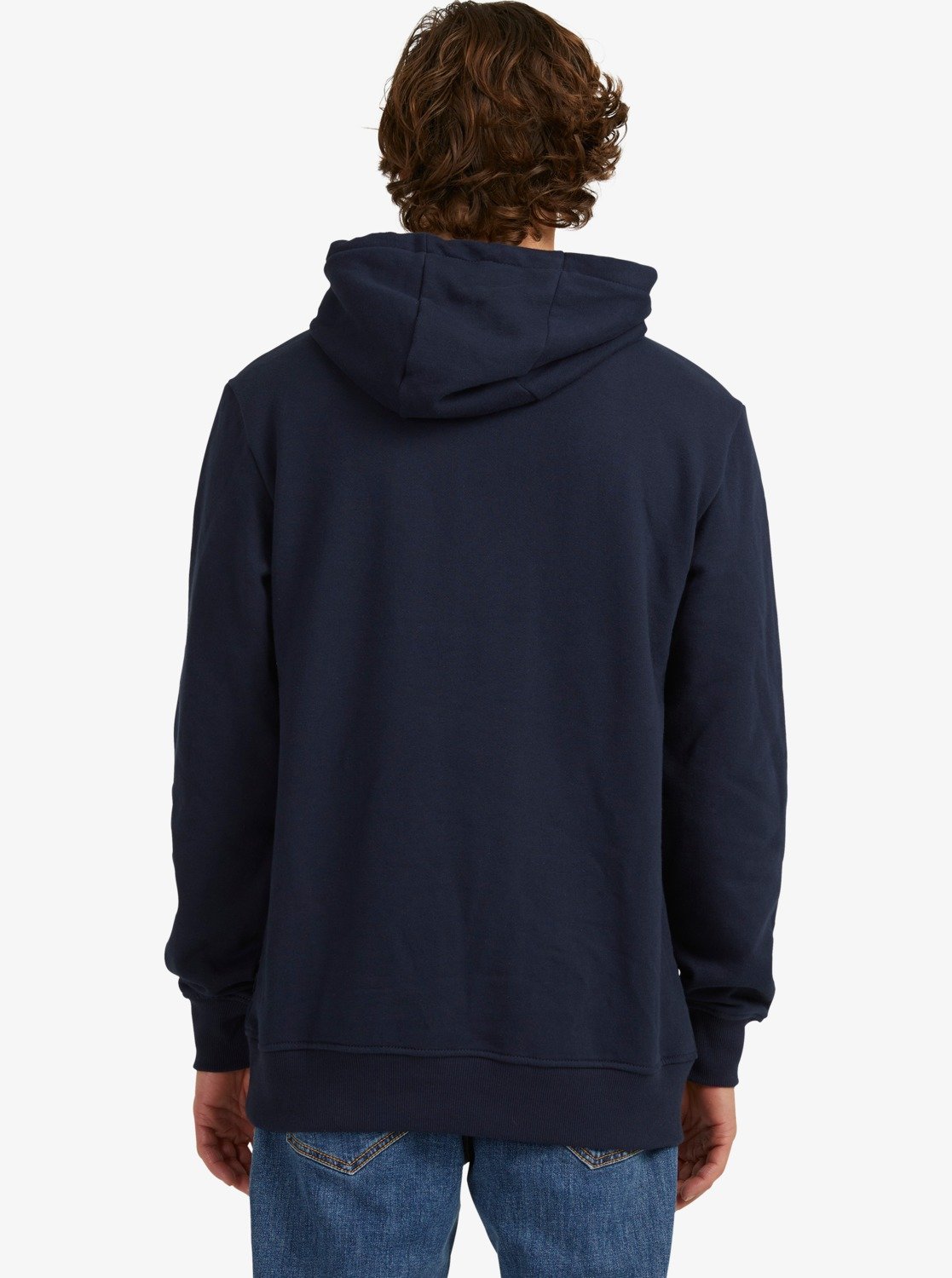 Quiksilver Mens Word Hoodie Navy blazer