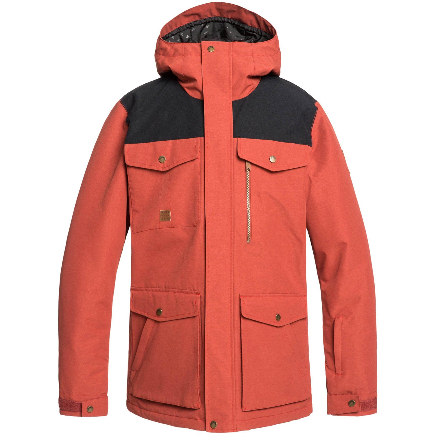 Quiksilver Raft Snowboard Jacket 2020 Barn Red