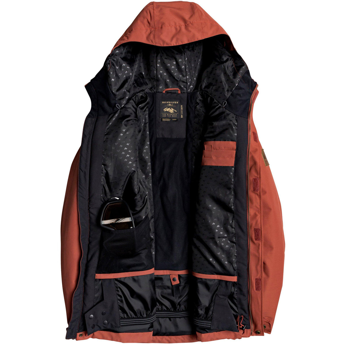 Quiksilver Raft Snowboard Jacket 2020 Barn Red