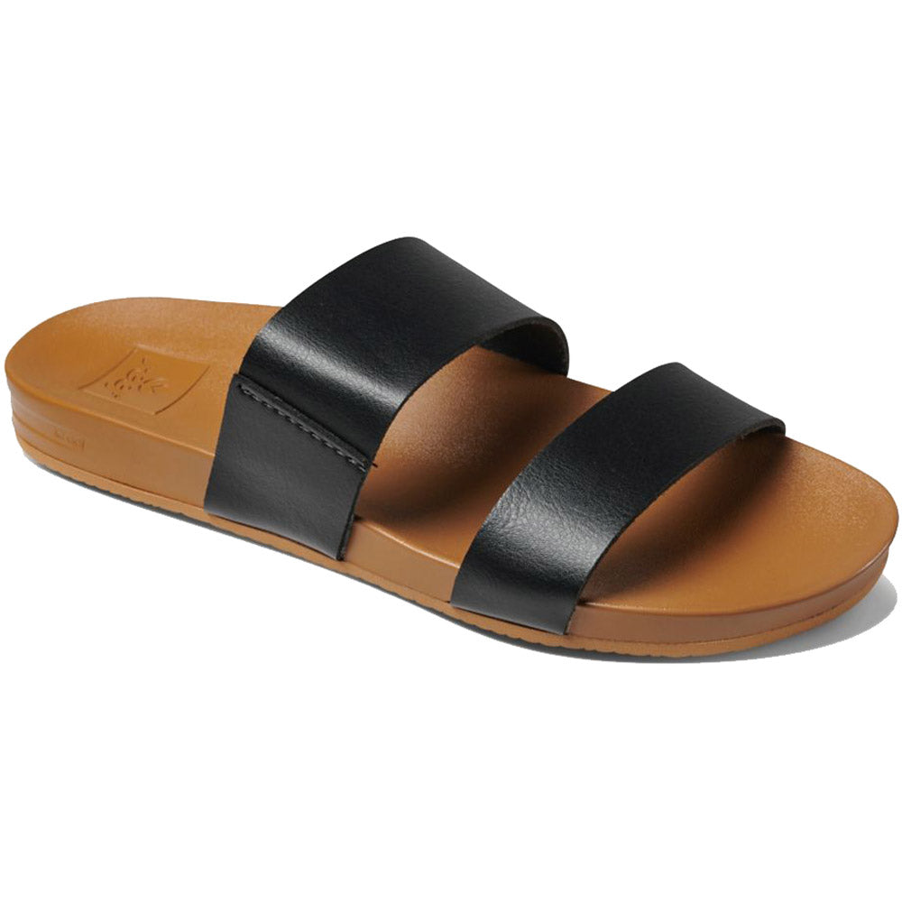 Reef Cushion Bounce Vista Thongs Black Natural