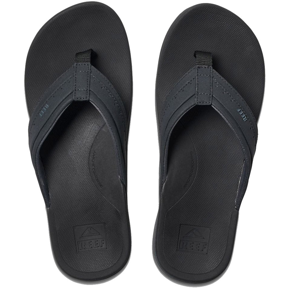 Reef Ortho Spring Thongs Black