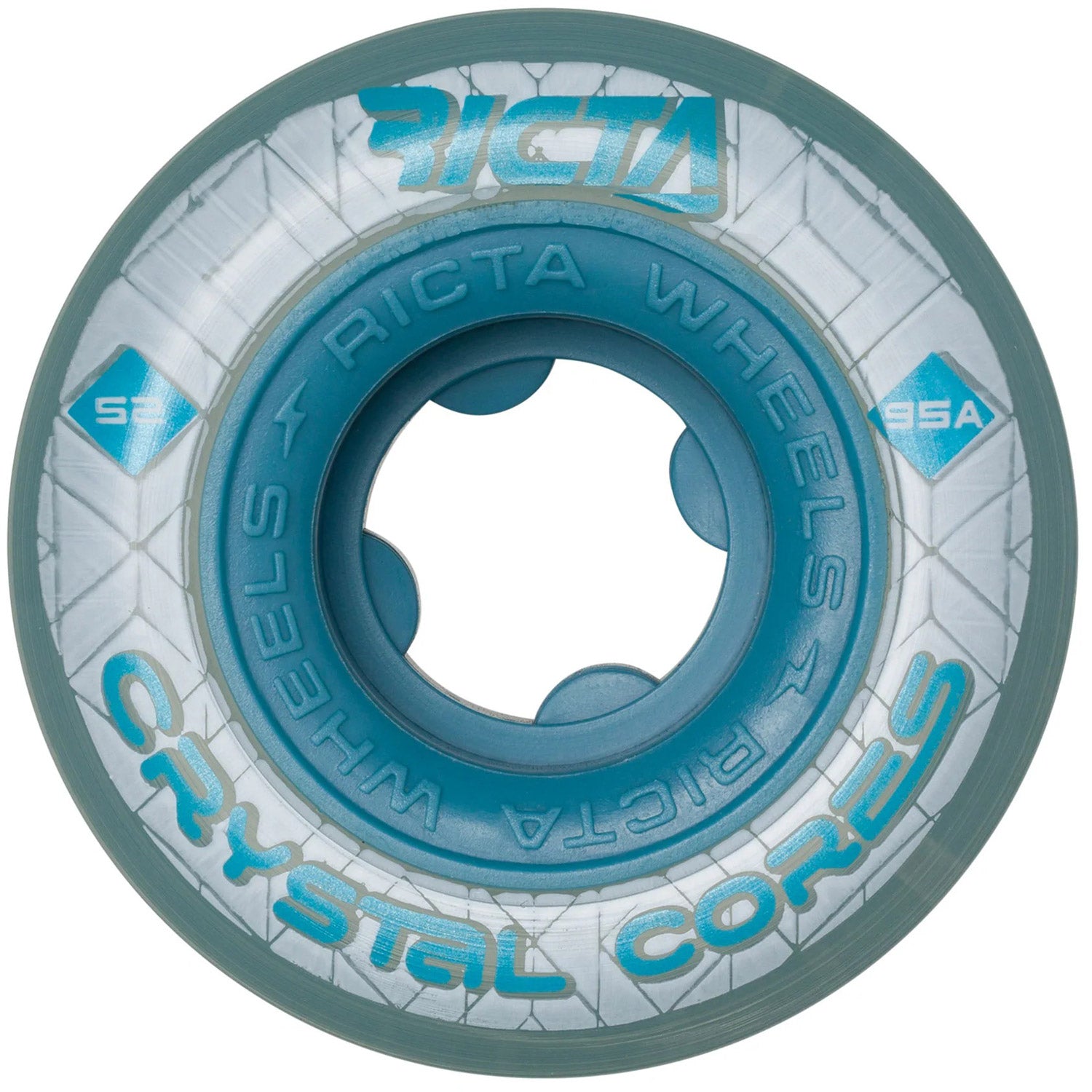 52mm Crystal Cores 95a Skateboard Wheels