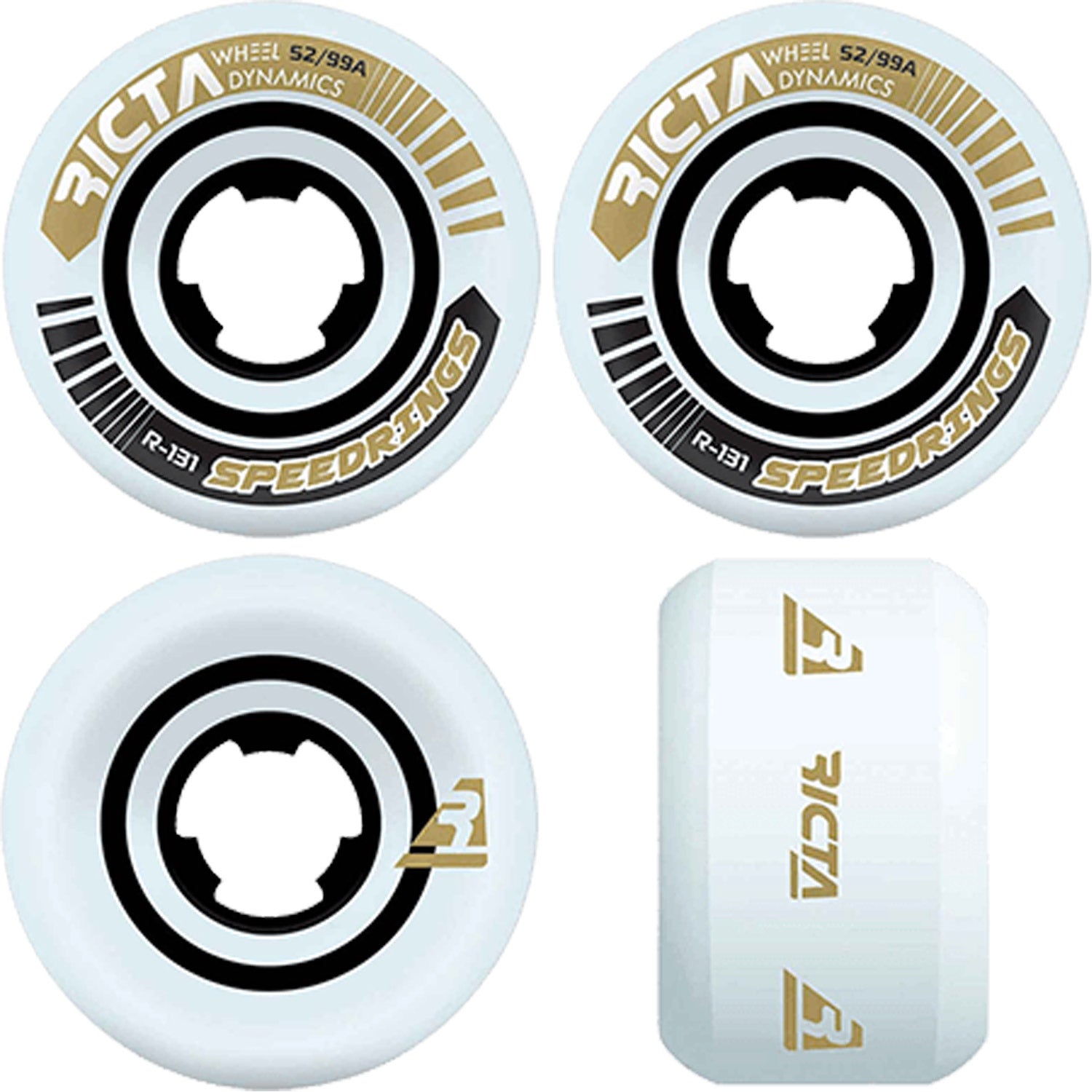 Speedrings Slim 99A Skateboard Wheels