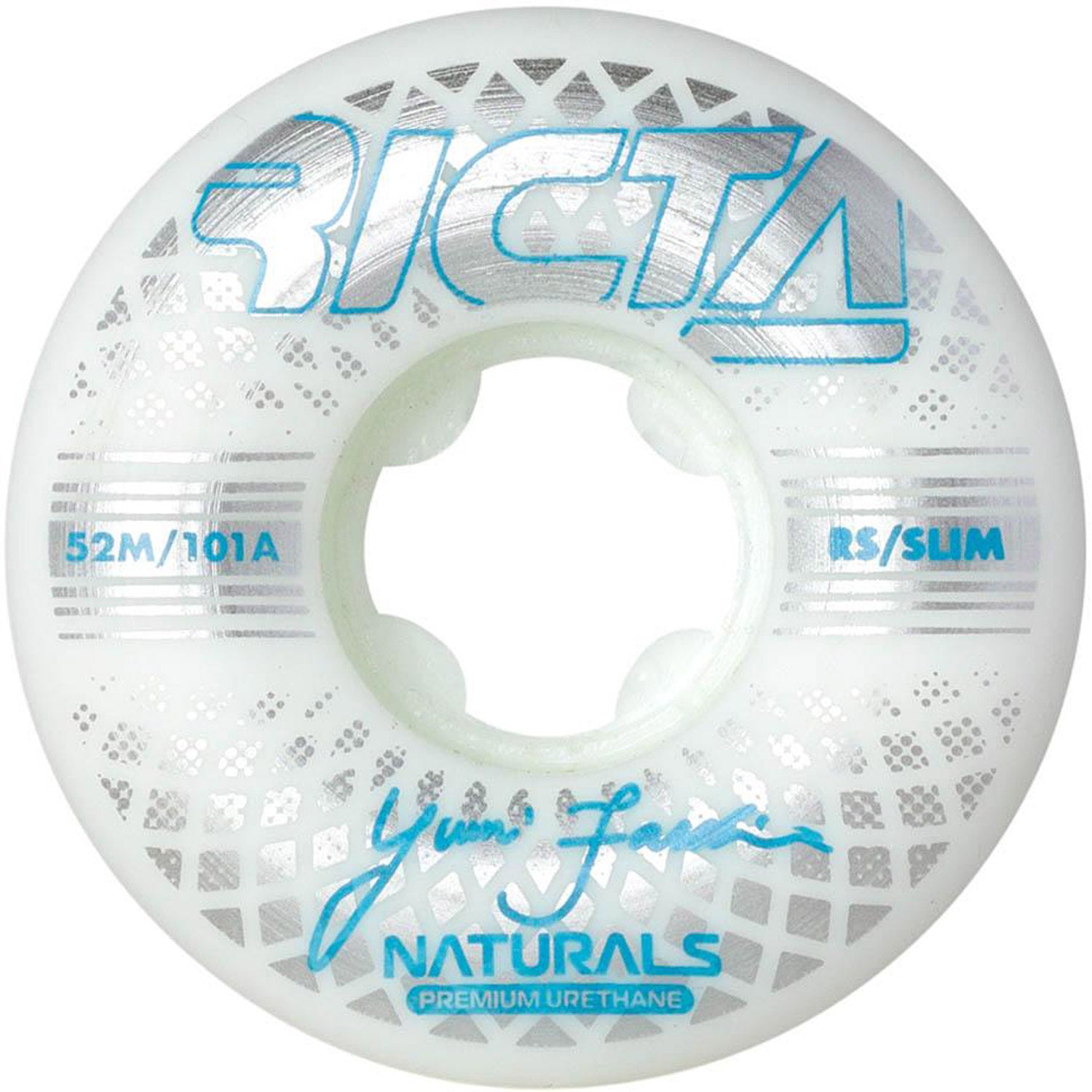Yuri Facchini Reflective Naturals Slim 101A Skateboard Wheels