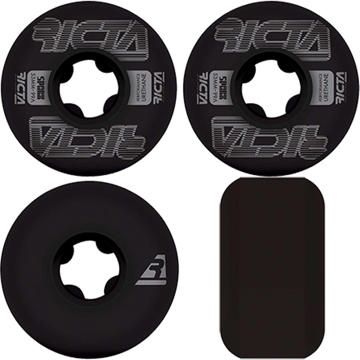 Framework Sparx Black 99A Skateboard Wheels