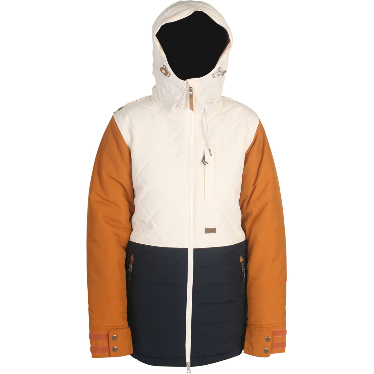 Ride Marion Snowboard Jacket Oatmeal Melange white / Navy / Pumpkin