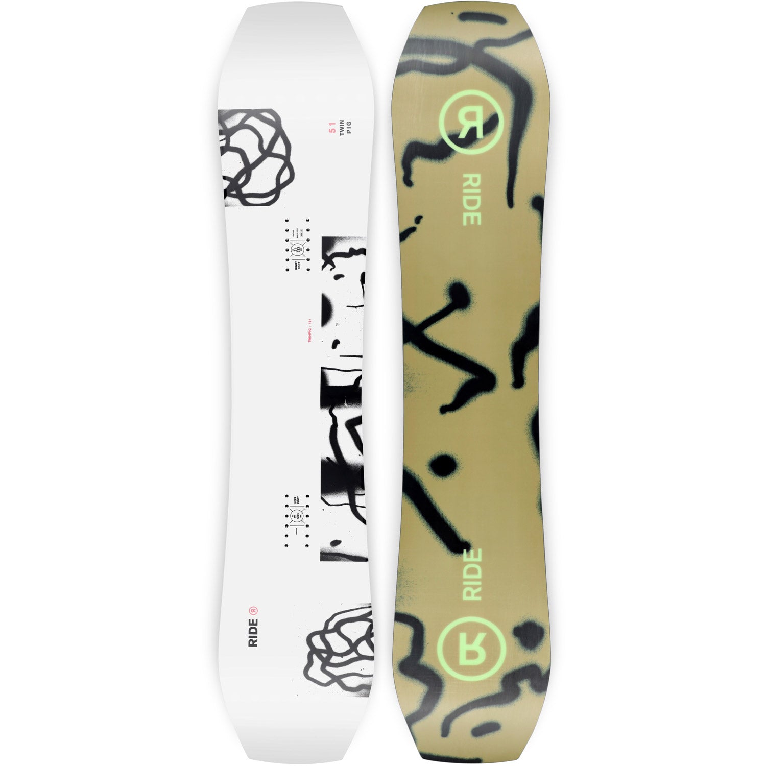 Twin Pig Snowboard 2024