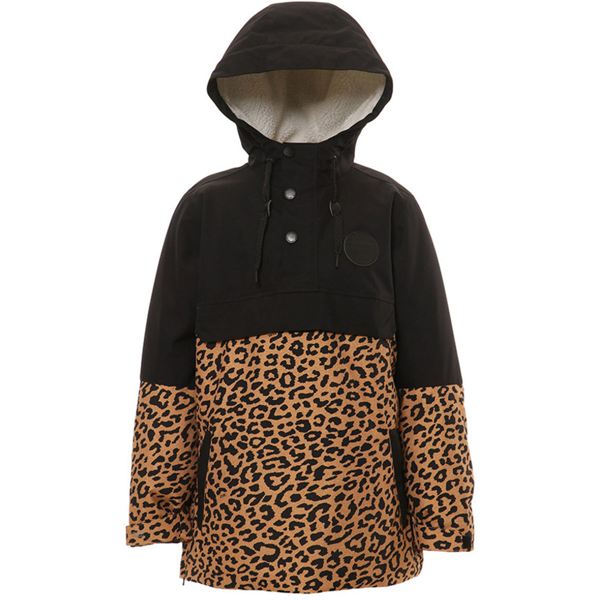 XTM Riley Youth Anorak Snow Jacket Leopard