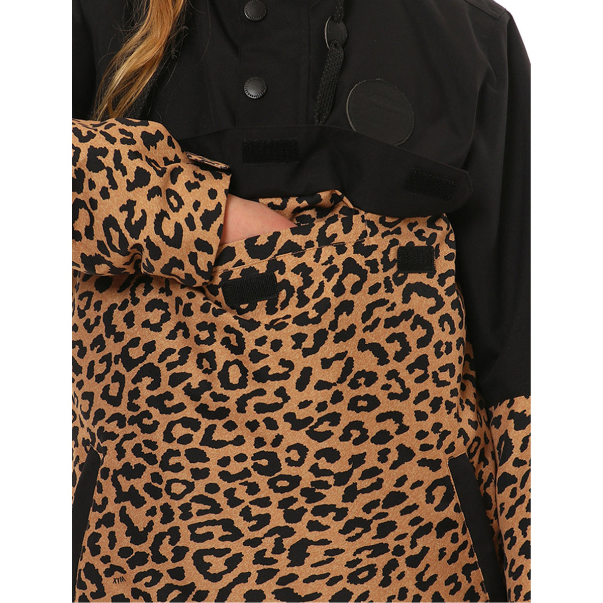 XTM Riley Youth Anorak Snow Jacket Leopard